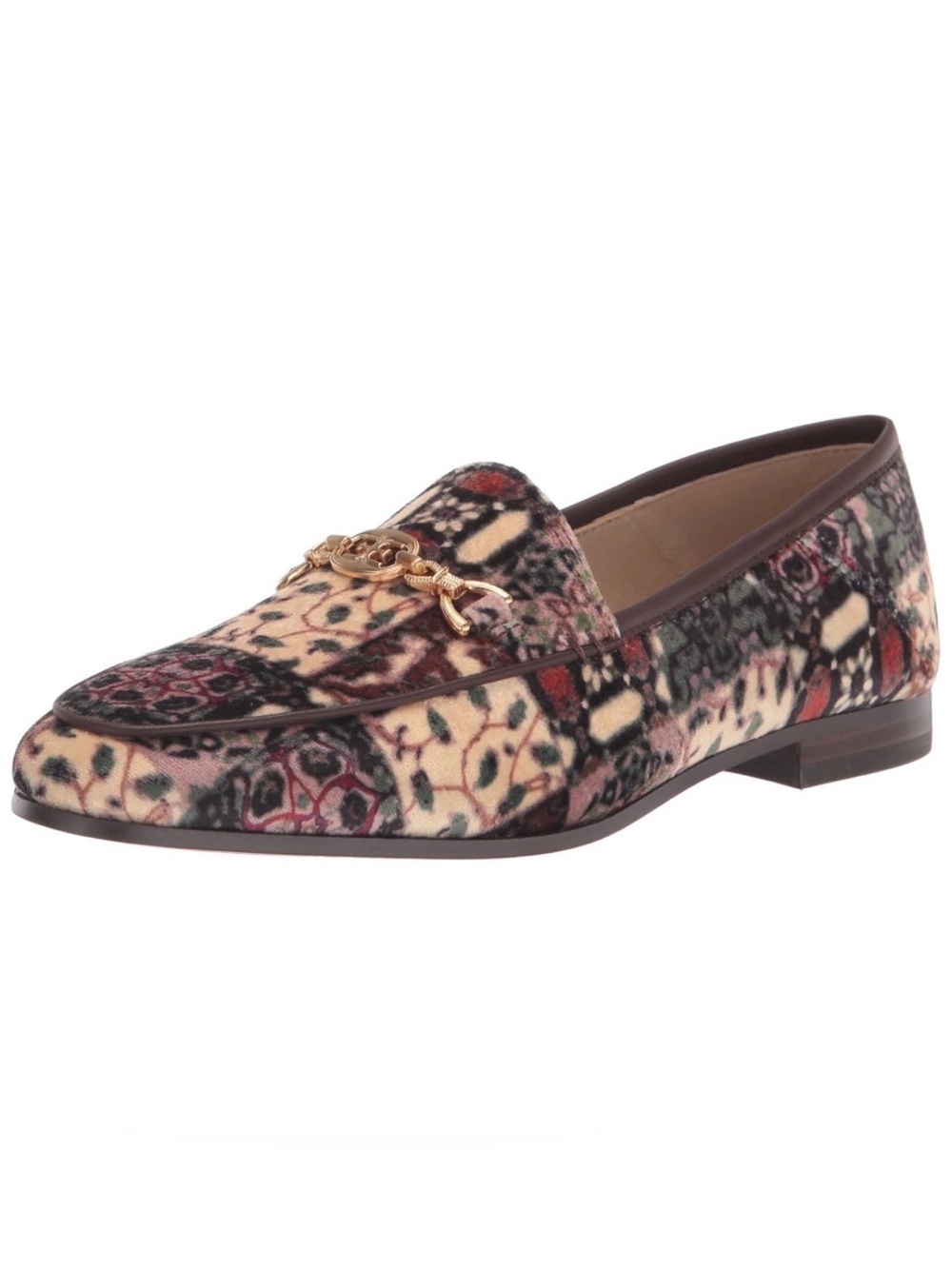 Sam Edelman Loraine Prima Ivory Velvet Loafers